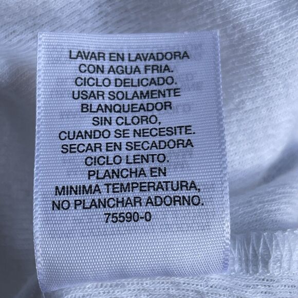 Allen B City of Angels Top Women Extra Large XL Skull Angel Wings Studded V-neck - Picture 7 of 11